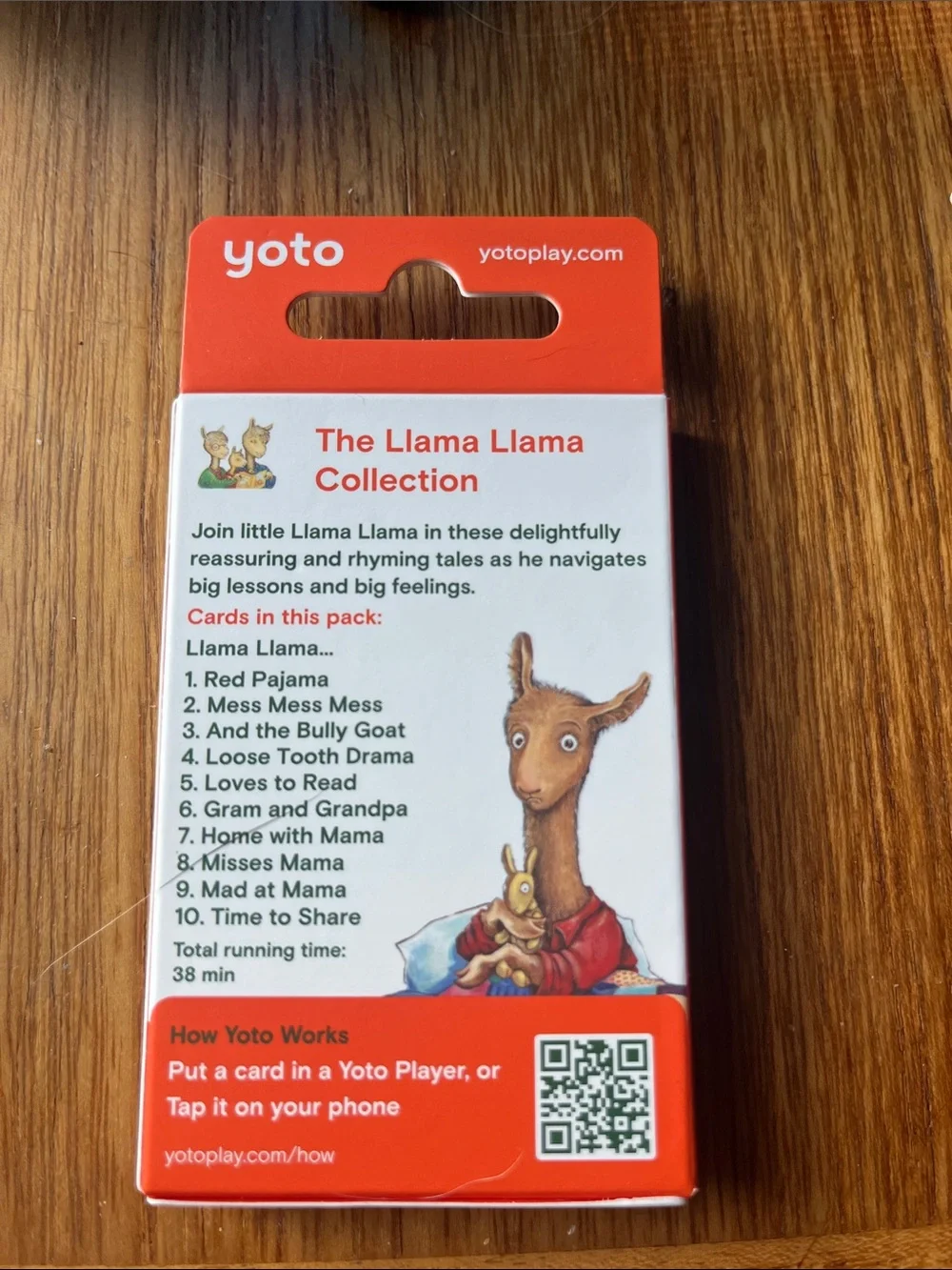 Yoto The Llama Llama Collection Audio Cards - Blue